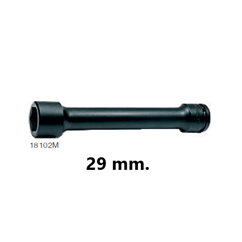 SKI - สกี จำหน่ายสินค้าหลากหลาย และคุณภาพดี | KOKEN 18102M.270-29 ลูกบ๊อกลม ยาวพิเศษ 270mm 1นิ้ว-6P-29mm.